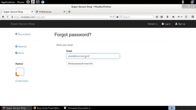 Automatic Leakage of Password Reset Link смотреть онлайн