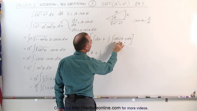 Calculus 2: Integration - Trig Substitution (3 of 28) Integral of SQRT(x^2-x^2) Ex. 1 смотреть онлайн