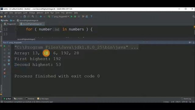 second highest integer in kotlin смотреть онлайн