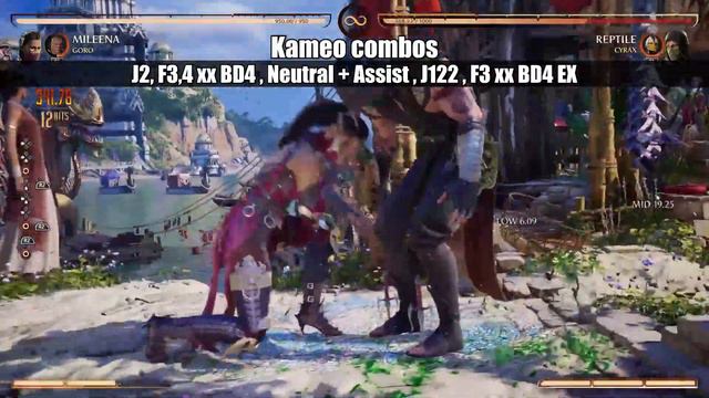 Mortal Kombat 1 Mileena combo video/guide смотреть онлайн