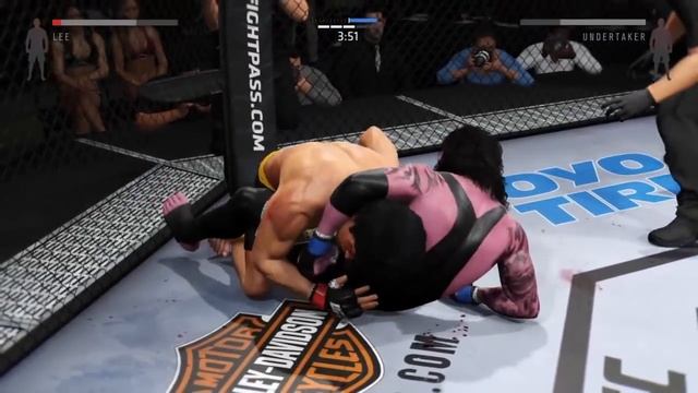Bruce Lee vs. Undertaker - EA Sports UFC 2 - Crazy UFC ?? смотреть онлайн