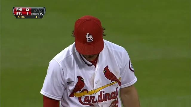 Kozma dives for spectacular catch at short смотреть онлайн