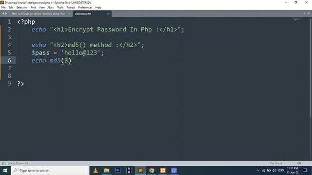 How To Secure Password In Php | Encrypt Password In Php | Secure Data From Hackers смотреть онлайн