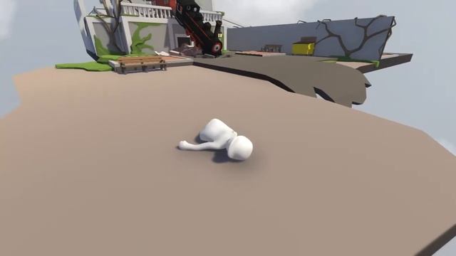 КаК Играть В Human fall flat с другом! Бесплатно без Hamachi смотреть онлайн