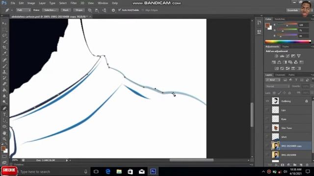 Cartoon yourself like a pro with Photoshop CS6 PART 2 || Making your cartoon look realistic смотреть онлайн