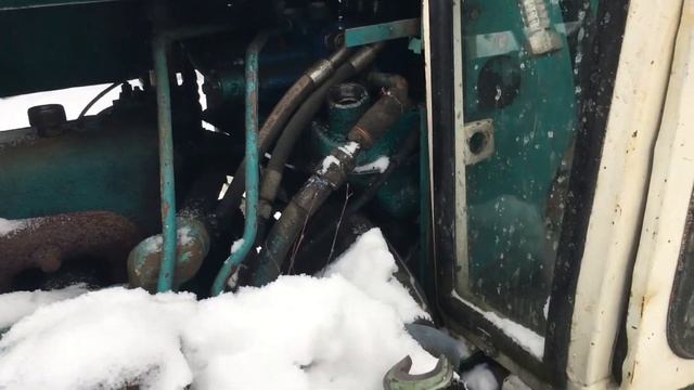 Экскаватор ЭО-2621. Еду чистить лесные дороги - часть 1. смотреть онлайн