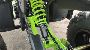 ДЕТСКИЙ КВАДРИК ARMOUR 125 - подходит  для взрослого  с ребёнком( богатой комплектации)