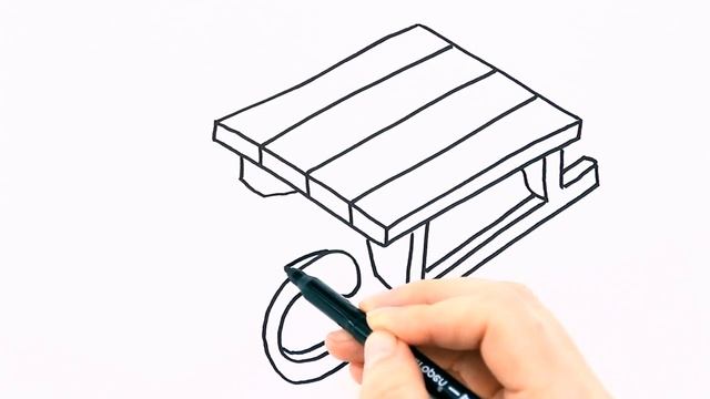 Как нарисовать санки / Мультик раскраска для детей / Раскрась Ка смотреть онлайн