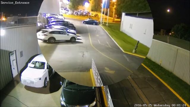Chevy Cobalt VS Ford Raptor Surveillance Footage 5-25-2016 смотреть онлайн