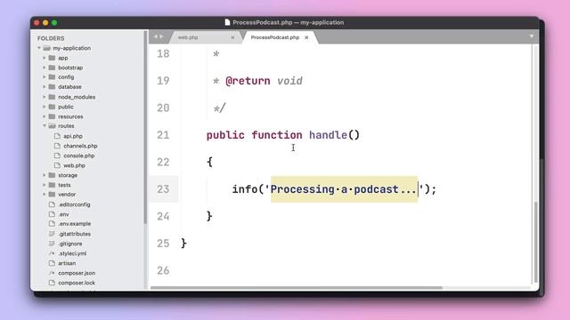 Learn Laravel Vapor #18: Queuing смотреть онлайн