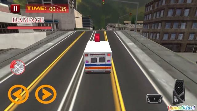 City Ambulance Rescue Duty Drive - 911 Emergency Ambulance Driver - Android Gameplay смотреть онлайн