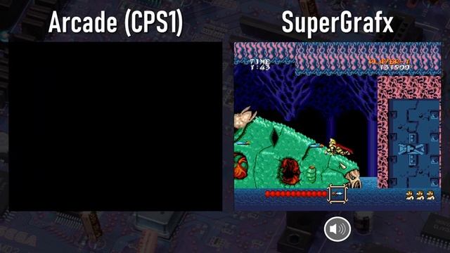 Ghouls N Ghosts Arcade Vs Supergrafx Vs Genesis | Longplay | Comparison смотреть онлайн