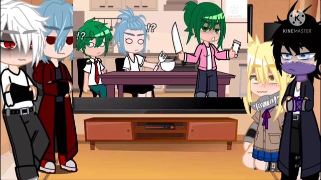 Pro Heroes and LOV react to “ WHAT?! “|| Gacha || mha/bnha || смотреть онлайн