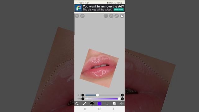 в этом видео я показываю как раскрасить губы в ibis paint X и сделать радужнаю кисть смотреть онлайн