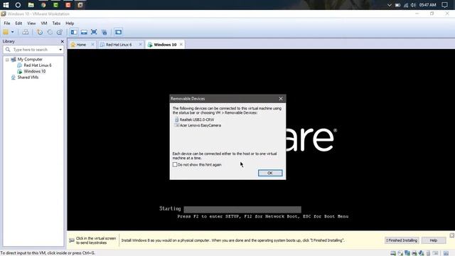 1 Install windows 10 on vmware смотреть онлайн