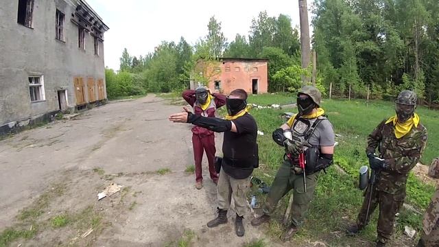 пейнтбол '' БОРЬБА за територию '' ( ETEK 3 LT ) #CESIUM ( Best Paintball + GoPro)