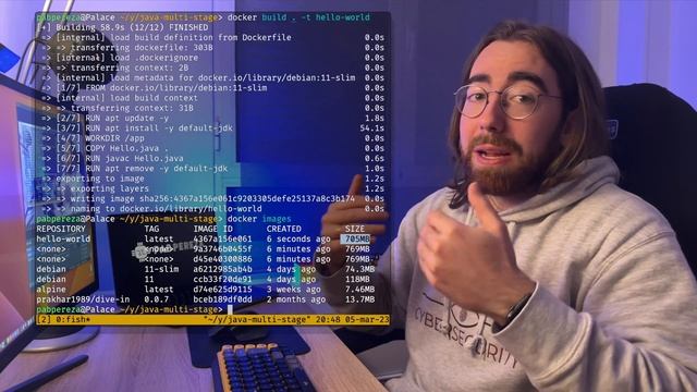 Optimizar imágenes de docker / contenedor - Multi stage & Distroless #1 смотреть онлайн