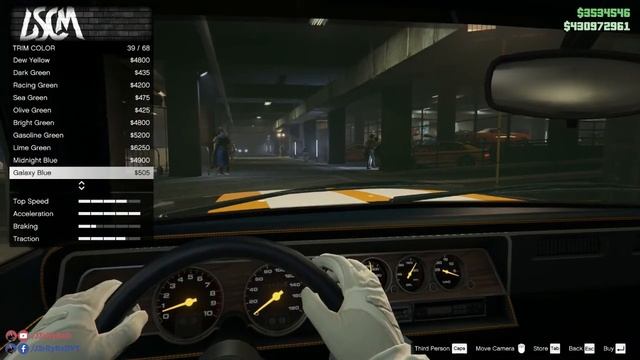 John Wick Mustang - Vapid Dominator GTT Customization GTA Online смотреть онлайн