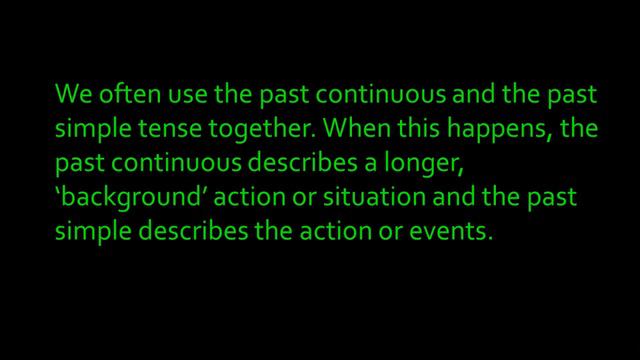 English Grammar - Past Simple and Past Continuous смотреть онлайн