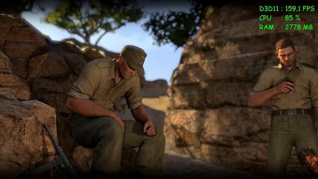 GeForce GTX 1060 -- Intel Celeron G3900 -- Sniper Elite 3 Benchmark смотреть онлайн