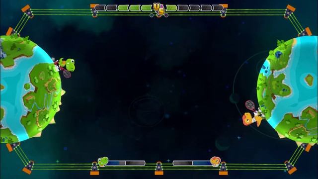 Dino Galaxy Tennis - Primeros Minutos - Gameplay Acción, Arcade, Deportes - PC смотреть онлайн