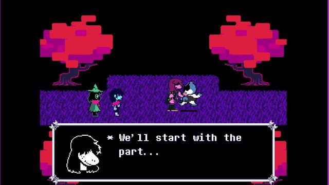 Deltarune Chapter 1 Walkthrough (2/5): Field of Hopes and Dreams (K Round) смотреть онлайн