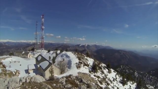 Vue panoramique du site de Lachens смотреть онлайн