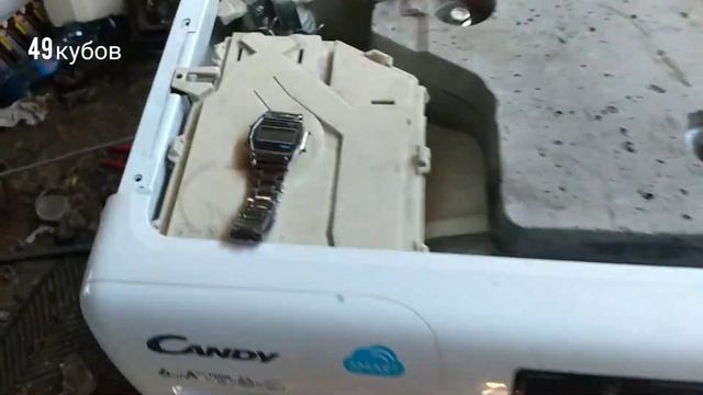 быстрая стирка на стиральной машине Candy Smart touch. смотреть онлайн