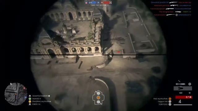 Battlefield 1 [Xbox] - Sniper vs Bomber Quad смотреть онлайн