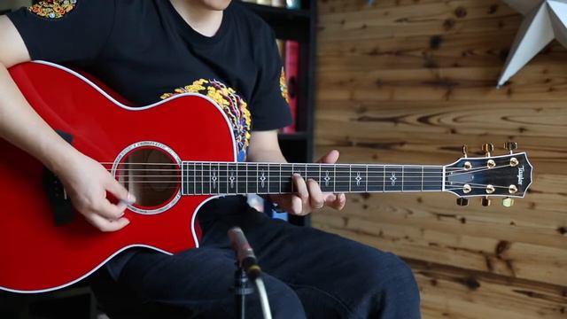 Taylor 614ce ltd 彩色限量版 吉他评测guitars review смотреть онлайн