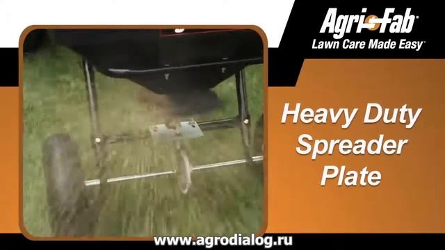 Разбрасыватель удобрений для минитрактора (45 кг.) смотреть онлайн