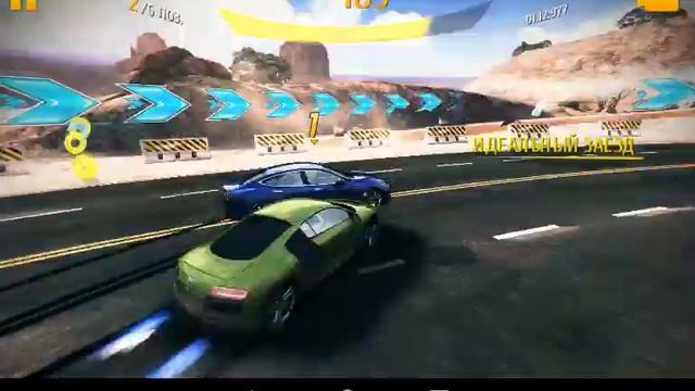 Запись игры с nVidia Shield Asphalt 8 смотреть онлайн
