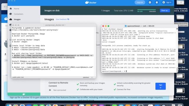 PostgreSQL & pgAdmin dengan Docker смотреть онлайн