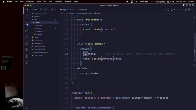 React useReducer hook in 10 minute with custom hook implementation example. смотреть онлайн