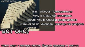 "Эмалированное судно (Борис рижий)" - молчат дома __ текст песни __ ! FW !