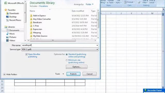 Convert Excel file to PDF смотреть онлайн