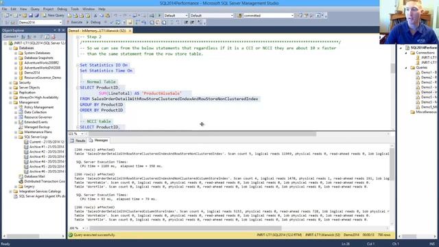 SQL Server 2014 - In-Memory DW смотреть онлайн