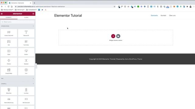 Elementor Tutorial für Anfänger 2021 - [DE/Deutsch] смотреть онлайн