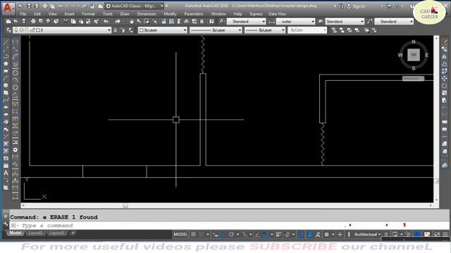 Making a Private Hospital plan in AutoCAD | Ground Floor Hospital Plan | 38' x 103' Hospital Naksha смотреть онлайн