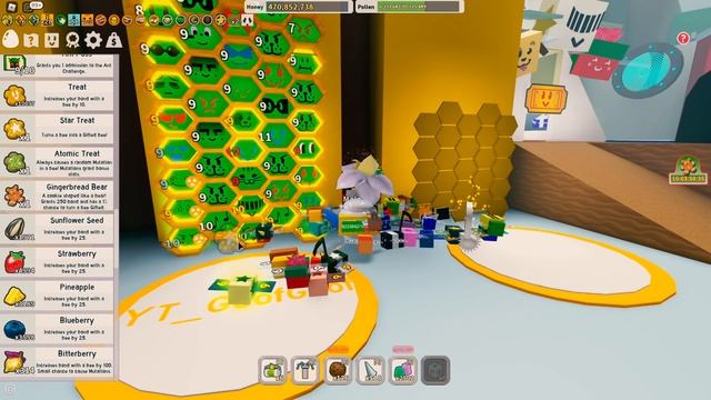 Почти *МАКСИМАЛЬНЫЙ* критический урон в Bee Swarm Simulator смотреть онлайн