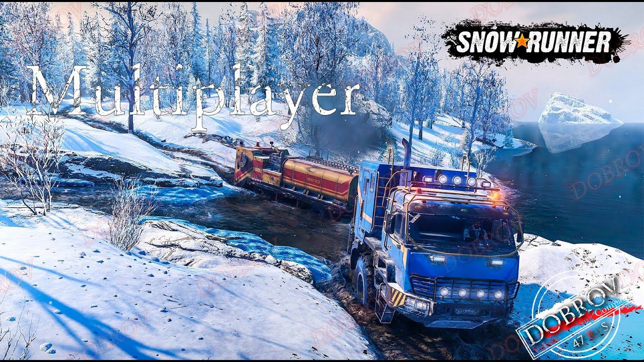 SnowRunner | Multiplayer | Присоединяйтесь вместе веселее :) смотреть онлайн