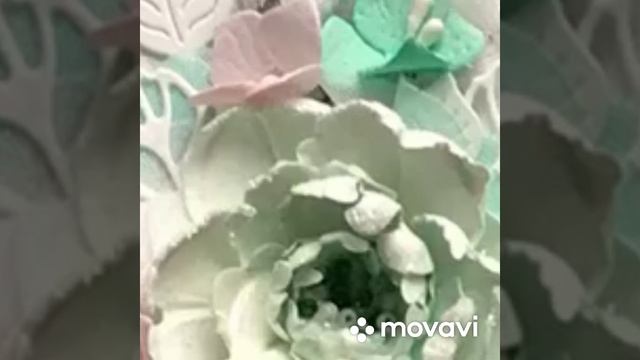 Скрапбукинг. Открытка в стиле шебби - шик. Обзор работы. смотреть онлайн