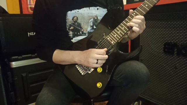 Metallica - Leper Messiah solo cover, Ibanez RG270, Fractal FM3 смотреть онлайн
