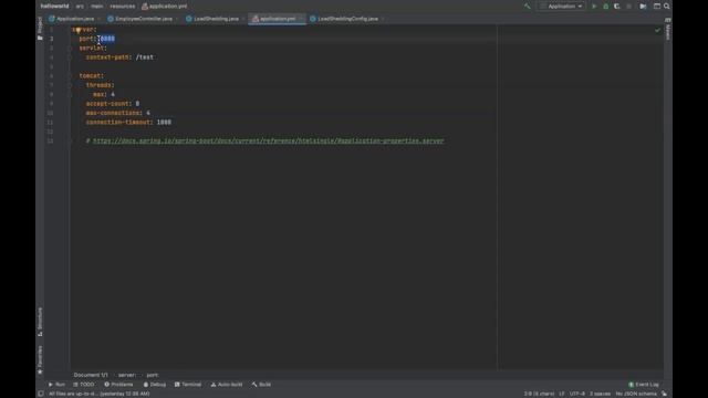 Spring Boot - Tomcat Worker Threads : Load Shedding смотреть онлайн