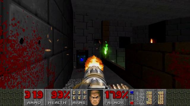 Doom 2 Map 17 - HMP - Brutal Doom V20 смотреть онлайн