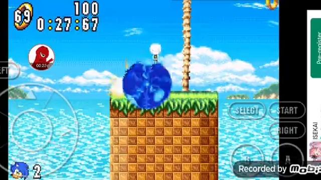 Sonic advance zone 1 act 1 speedrun смотреть онлайн