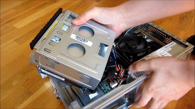 Acer Aspire Desktop | How to Remove Hard Drive DVD | AXC SFF смотреть онлайн