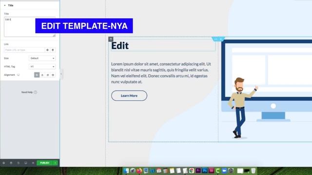 Free Download - Cara memilh template json elementor, mengedit template dan mem-publish landing page смотреть онлайн