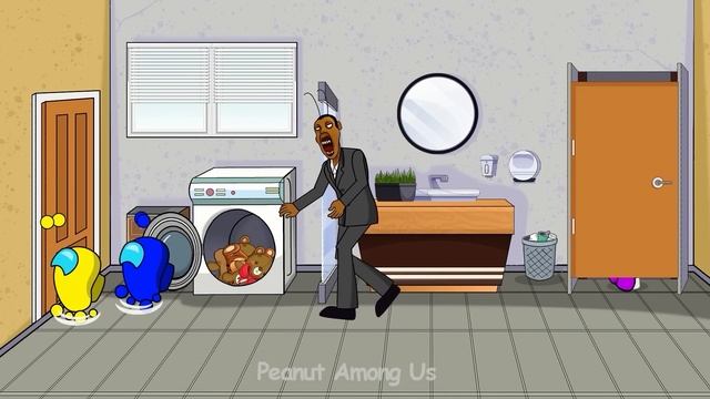 어몽어스 VS Pop Cat (Roblox) | Peanut Among Us Animation Funny смотреть онлайн