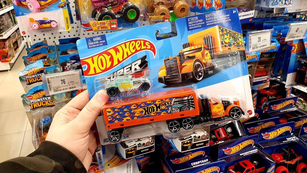 Охота на Hot Wheels грузовики. Нашел грузовик Haul Hot Wheels с Bone Shaker смотреть онлайн